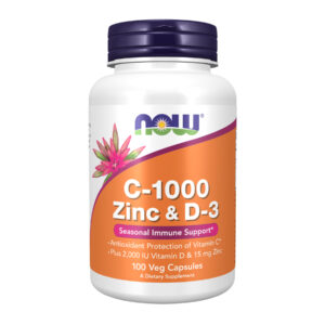 C-1000 Zinc & D-3 – 100 vcaps